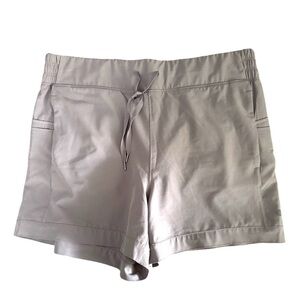 Apana Athletic Shorts Lightweight Pull On Flat Front Gray Size L